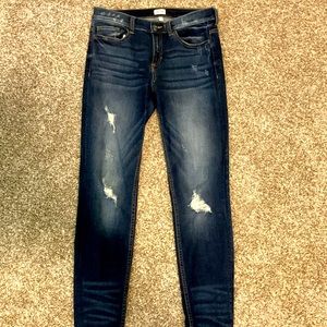 Sneak Peak mid rise skinny jeans size 29 inseam 30